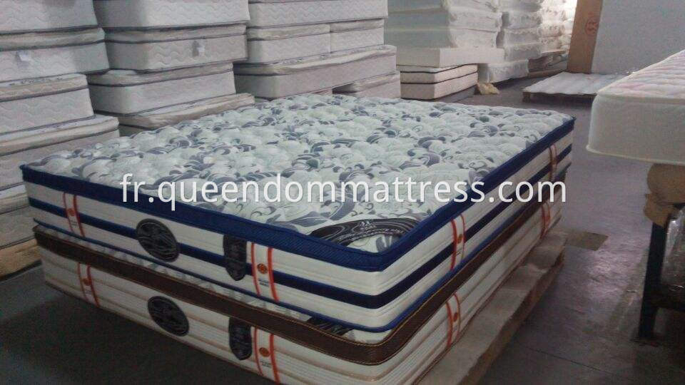 Queen Size Euro Top Fast Sale Hotel Used Bonnell Spring Matelas